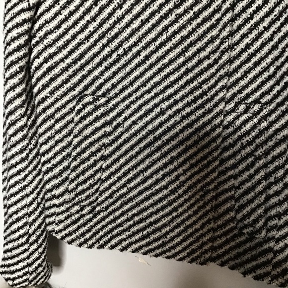 Ann Taylor Tweed Jacket with Fur Cuffs NEW - Picture 7 of 11